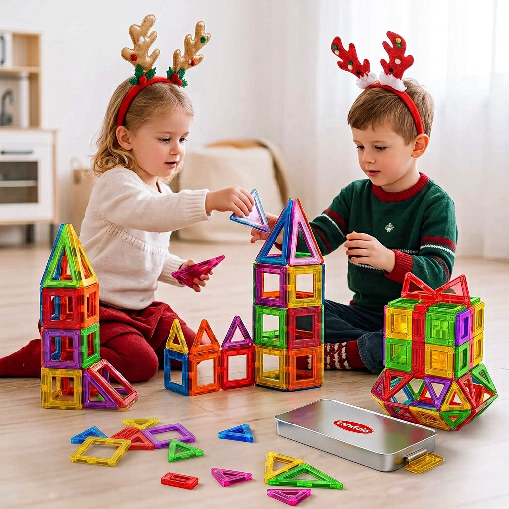 Mini Magnetic Tiles Travel Set