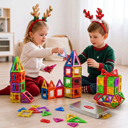 Mini Magnetic Tiles Travel Set