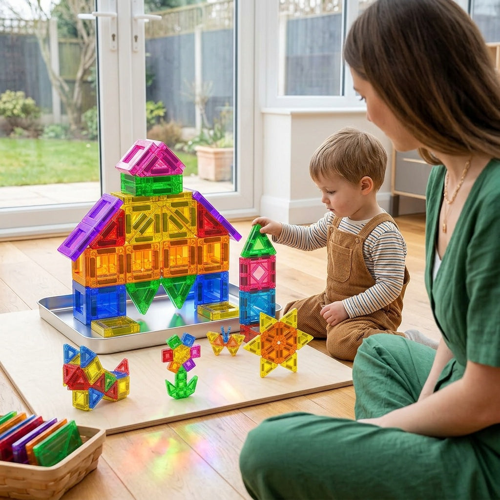 Mini Magnetic Tiles Travel Set